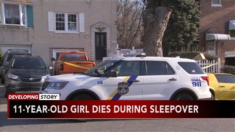 11 year old girl dies after being found unresponsive at sleepover in