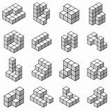 Volume Cube Unit Set Clipart Bundle Classroom Digital Math Created Subject sketch template