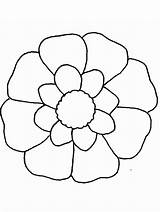 Coloring Pages Flowers sketch template
