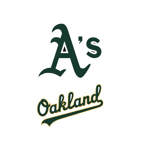 oakland athletics logo svgprinted