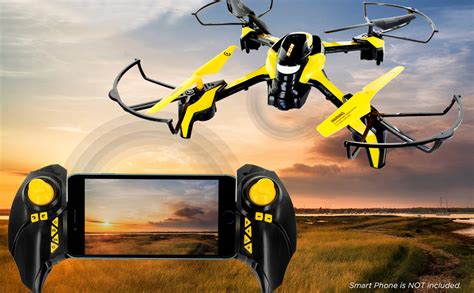 amazoncom tenergy tdr phoenix app controlled wifi fpv rc drone quadcopter  hd camera