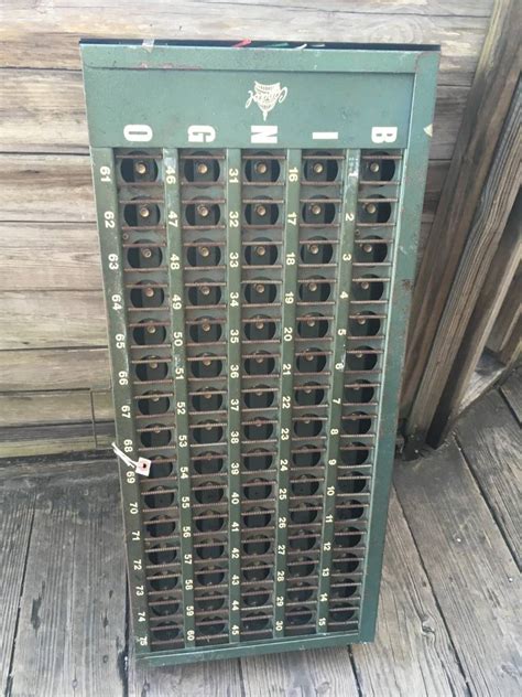 vintage bingo machine sarasota architectural salvage