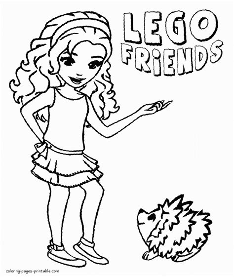 lego friends coloring sheets coloring pages printablecom
