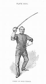 Hutton Saber Parry High Tierce Arts Martial Hema Historical Fencing Choose Board European Western sketch template