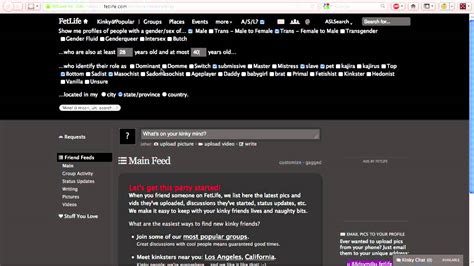 How To Install And Use The Fetlife Age Sex Location Search User Script