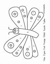 Caterpillar Hungry Very Coloring Number Activities Color Template Pages Butterfly Printable Eric Carle Printables Sheets Clipart Craft Preschool Worksheets Gif sketch template