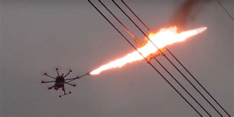 china   flame throwing drones  theyre cool  hell