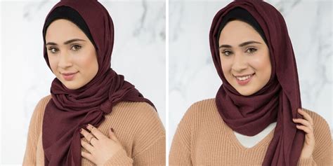 How To Wear A Hijab In 5 Cute Styles Hijab Step By Step