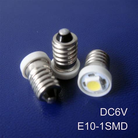 High Quality 6v 6 3v E10 Led Instrument Light E10 Led Bulb Lamp Light