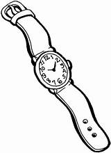 Coloring Painting Wristwatch Reloj Color Dibujos Para Paint Drawings Cloks Personal Accessories Drawing Time Colorear sketch template