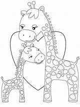 Jerapah Untuk Diwarnai Mewarnai Girafe Colouring Coloriages Giraffes Mewarnaigambar Binatang sketch template