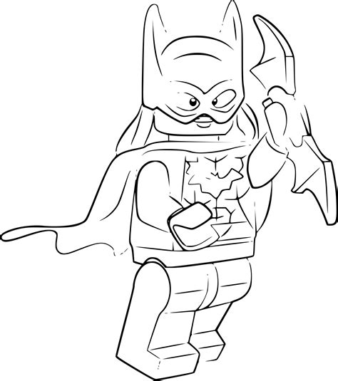 lego batgirl coloring page  printable coloring pages  colooricom