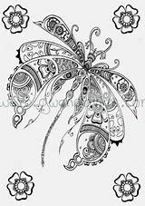 Henna Adults sketch template