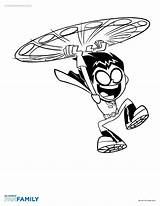Titans Teen Go Pages Coloring Robin Printable Colouring Print sketch template