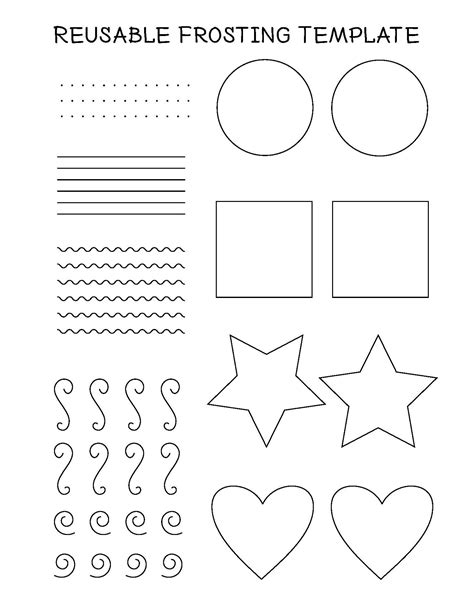 template  printable icing practice sheets