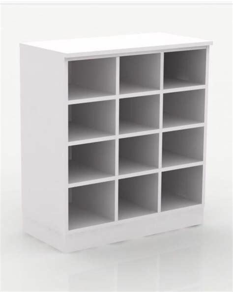open shelf pigeon hole cabinet furniture shelves drawers  carousell