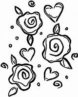 Coloring Rose Wecoloringpage Pages sketch template