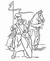 Coloring Pages Getdrawings Medieval Castle Knight sketch template
