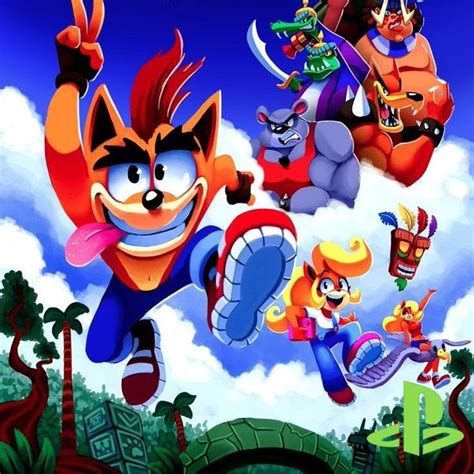 crash avatar playstation crash bandicoot avatar bandicoot