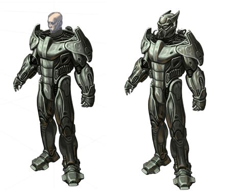 enclave power armor concept art  hamburgercranium  deviantart