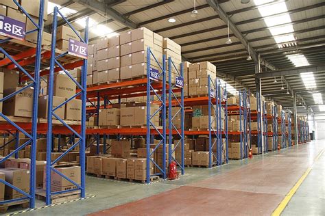 large warehouse product warehouse   factory background factory