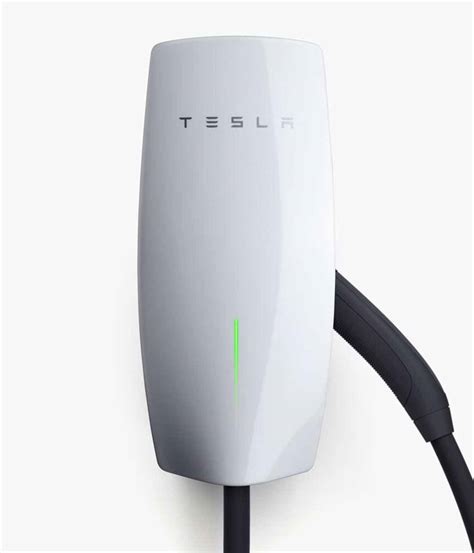 tesla wall connector   foot cable