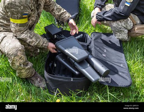 kyiv ukraine    ukrainian military  preparing  anti drone  testing