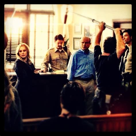 the cast shot a scene in what looks like the sheriff s office behind