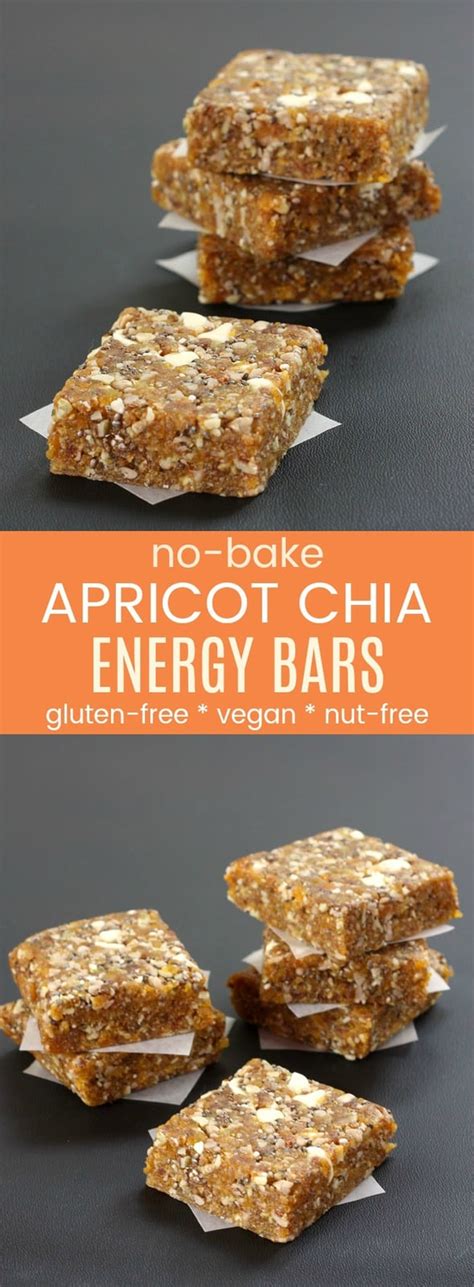 no bake apricot chia energy bars cupcakes and kale chips