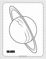 Planet Uranus Coloring Pages Jupiter Whatsapp Tweet Email Coloringoo sketch template