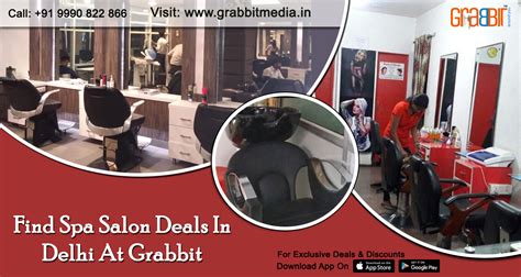 find spa salon deals  delhi  grabbit media app