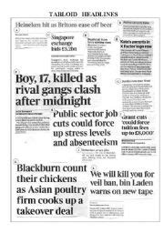 newspaper headline examples ks ks newspaper report  sanarashid