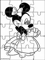 Rompecabezas Minnie Jigsaw Recortables Armar Quebra Cabeça Websincloud Maze Mazes Infantiles Colorir Activites Noviembre Martes Gomez Rosana sketch template