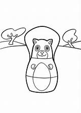 Fran Heroes Higglytown Coloring Squirrel Character Red Coloringsky Pages sketch template