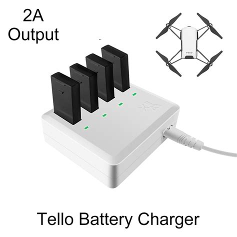 charger battery charging hub  dji tello camera drone flight smart battery manager  mins