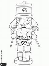 Nutcracker Coloring Pages Christmas Drum Soldier sketch template