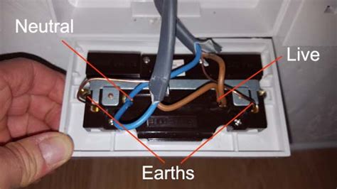 double plug socket wiring diagram uk