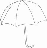 Umbrella Template Printable Raindrop Templates Beach Clipart Preschool Pattern Cut Raindrops Drawing Blank Outline Clip Cliparts Cutout Coloring Pages Outs sketch template