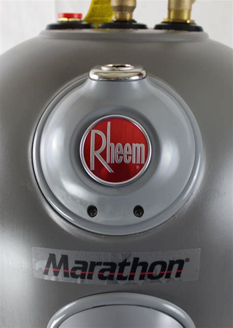 ecotone products rheem marathon water heaters   stock