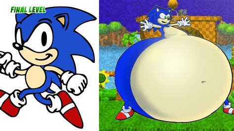 sonic characters fat version youtube