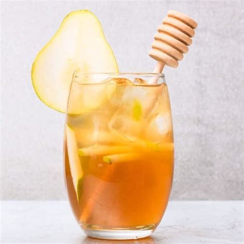 Whiskey And Honeyed Pear Cocktail By Beautifulbooze