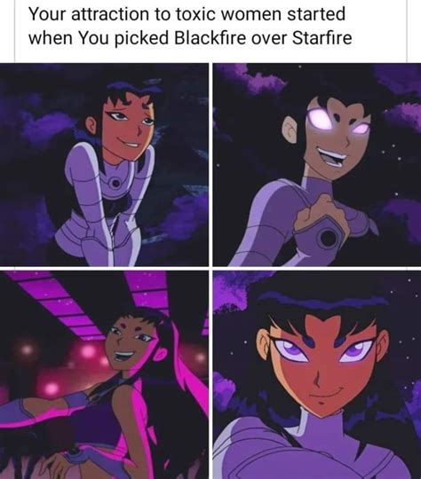 Blackfire Or Starfire 9gag