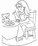 Coloring Pages Birthday Goldilocks Kids Party Tea Princess Printable Bear Friendship Teddy Library Clipart Clip Popular Young Coloringhome Parties Honkingdonkey sketch template