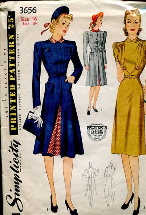 simplicity 3656 a vintage sewing patterns fandom powered by wikia