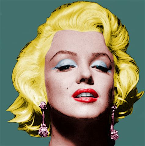 marilyn monroe my version of the 1960s andy warhol