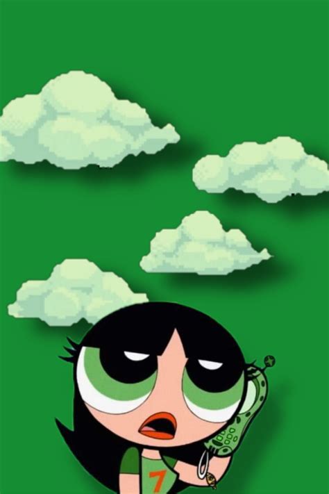 Powerpuff Girls Inspired Buttercup Poster Instant Download Sites Unimi It