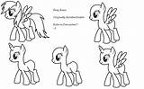 Base Mlp Coloring Pages Fim Template Templates sketch template