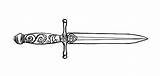 Drawing Dagger Tattoo Sword Tattoos Drawings Google Traditional Dibujos Search Ink sketch template
