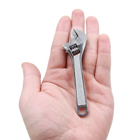 mini small adjustable wrench open spanner alloy steel repair handle