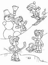 Coloring Pages Activities Snow Winter Snowy Worksheets Preschool Sparks Printable Sheets Sports Colouring Fun sketch template